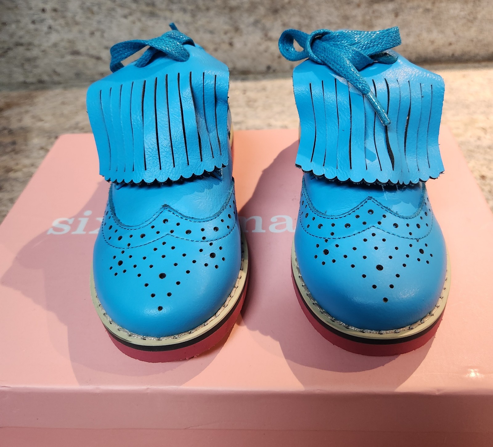 Toddler girl brogue shoes