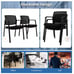 Mesh Stackable Ergonomic Office Guest Chairs (Set of 2)