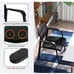 Mesh Stackable Ergonomic Office Guest Chairs (Set of 2)