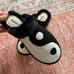 NIB Soludos Yin And Yang Slippers Black White size 6 ANTHROPOLOGIE