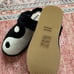 NIB Soludos Yin And Yang Slippers Black White size 6 ANTHROPOLOGIE