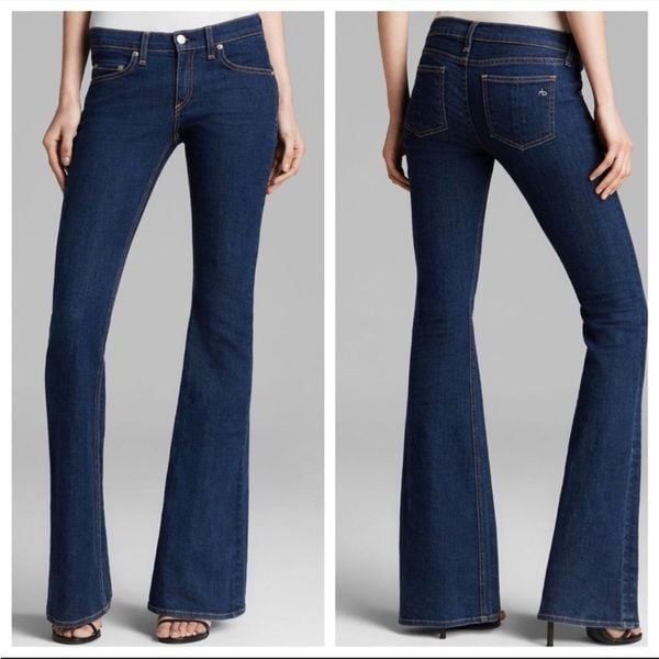 NWOT RAG & BONE | Elephant Bell Flare Cypress Wash Jean