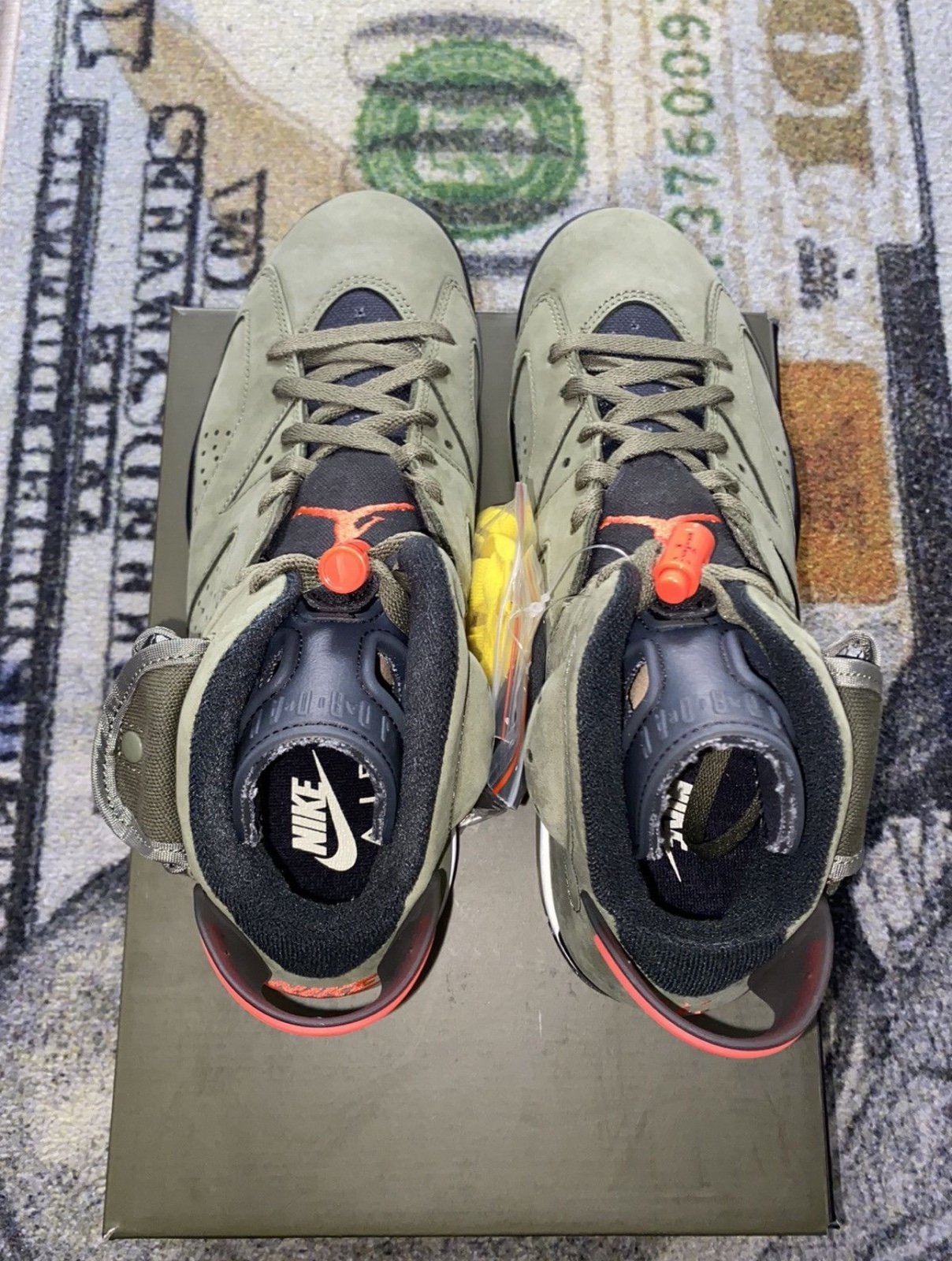 travis scott’s 6s olive