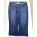 NWOT Signature Levi Strauss Women's Capri Calf Length Blue Denim Jeans Size 10