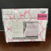 Queen Size pink bow bedsheets white with pink bows