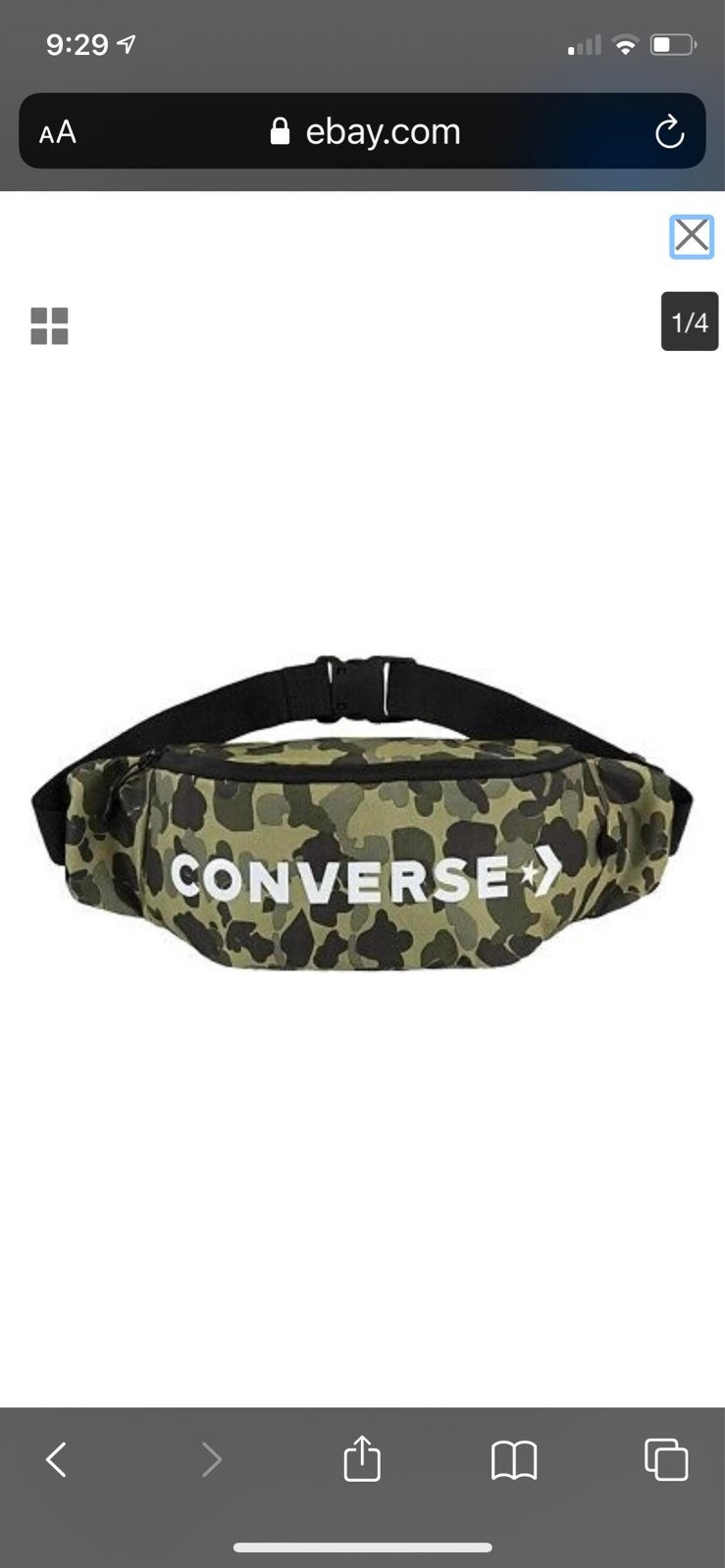 ❤️Converse Logo Fanny Pack Waisy Bag Camo