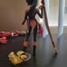 InuYasha Sango Kirara & Hiraikotsu Boomerang Action Figure Toynami