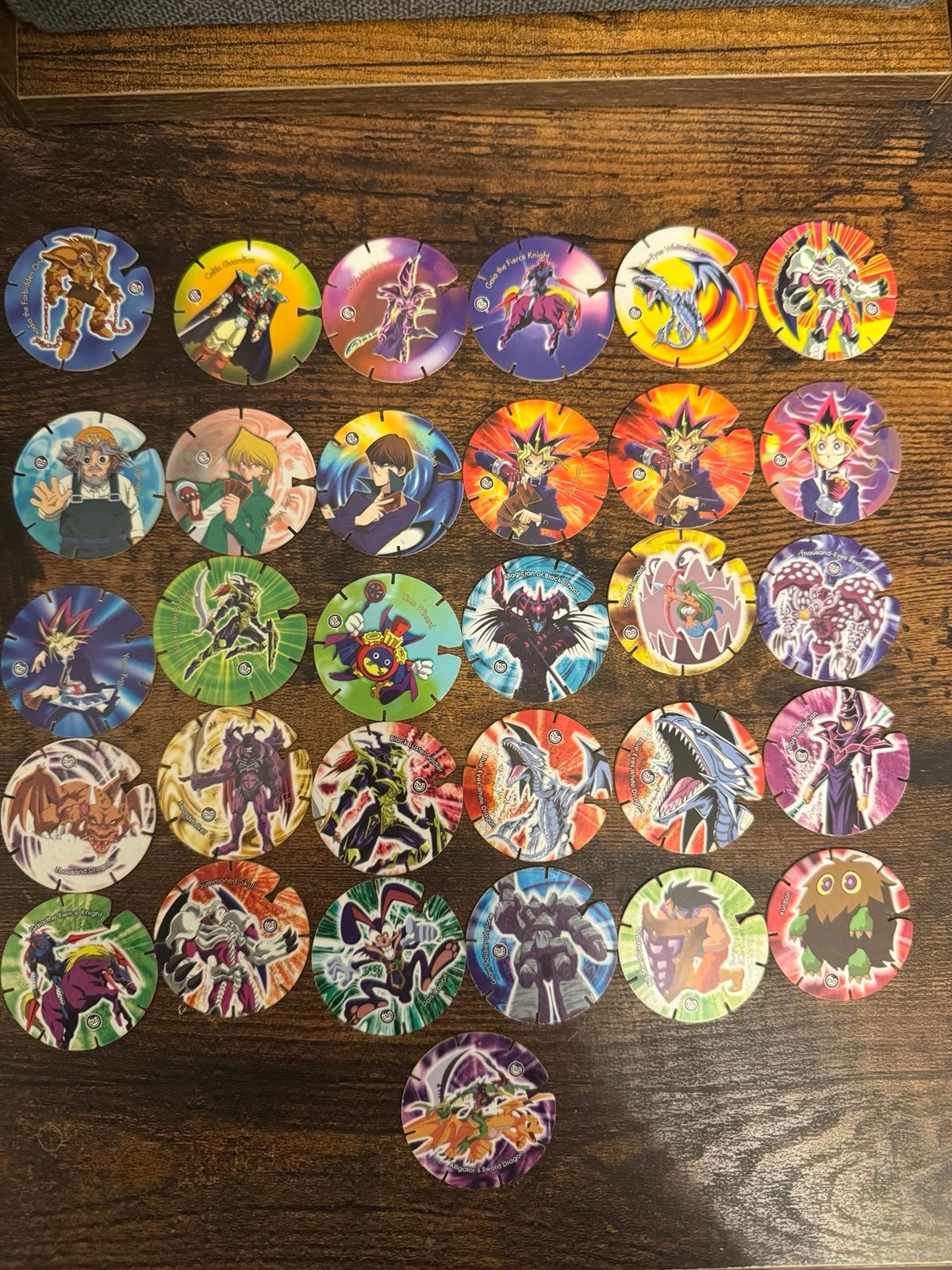 Yugioh - Yugi-oh Tazos Pogs Lot Fly and Aero from Sabritas México