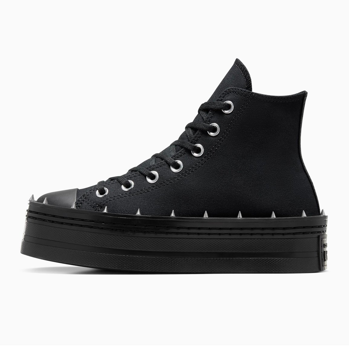 Converse Chuck Taylor All Star Modern Lift Platform Studded Black size 10 NEW