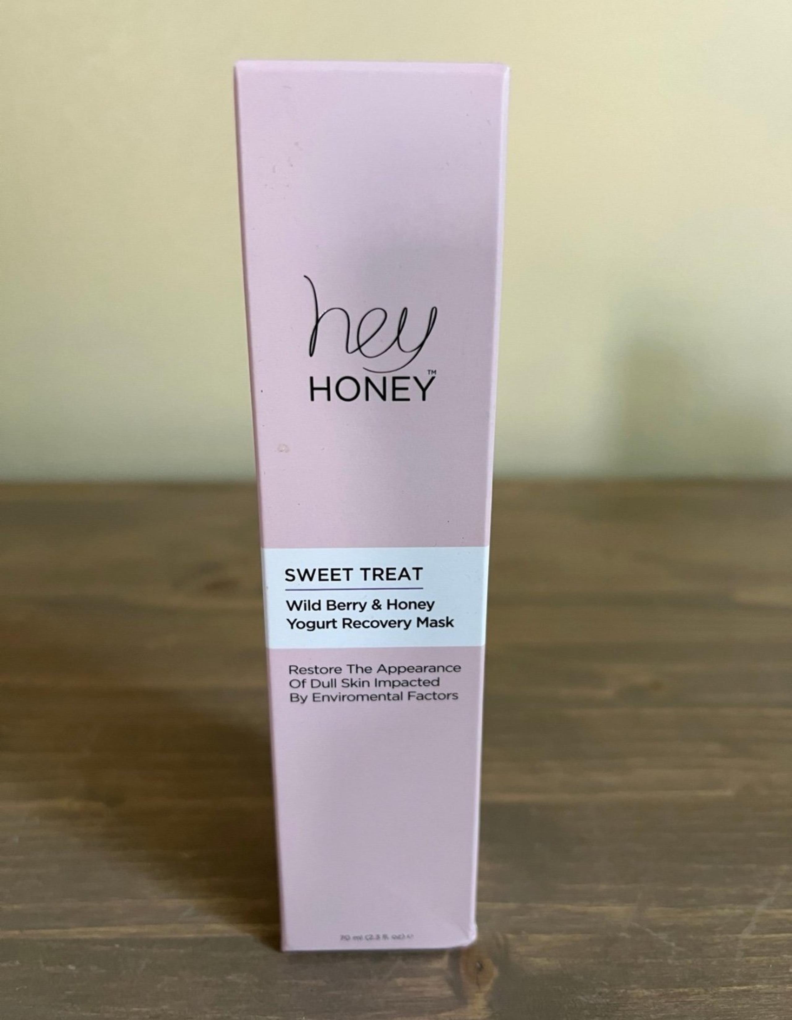 Hey Honey Sweet Treat Wild Berry & Honey Yogurt Recovery Mask