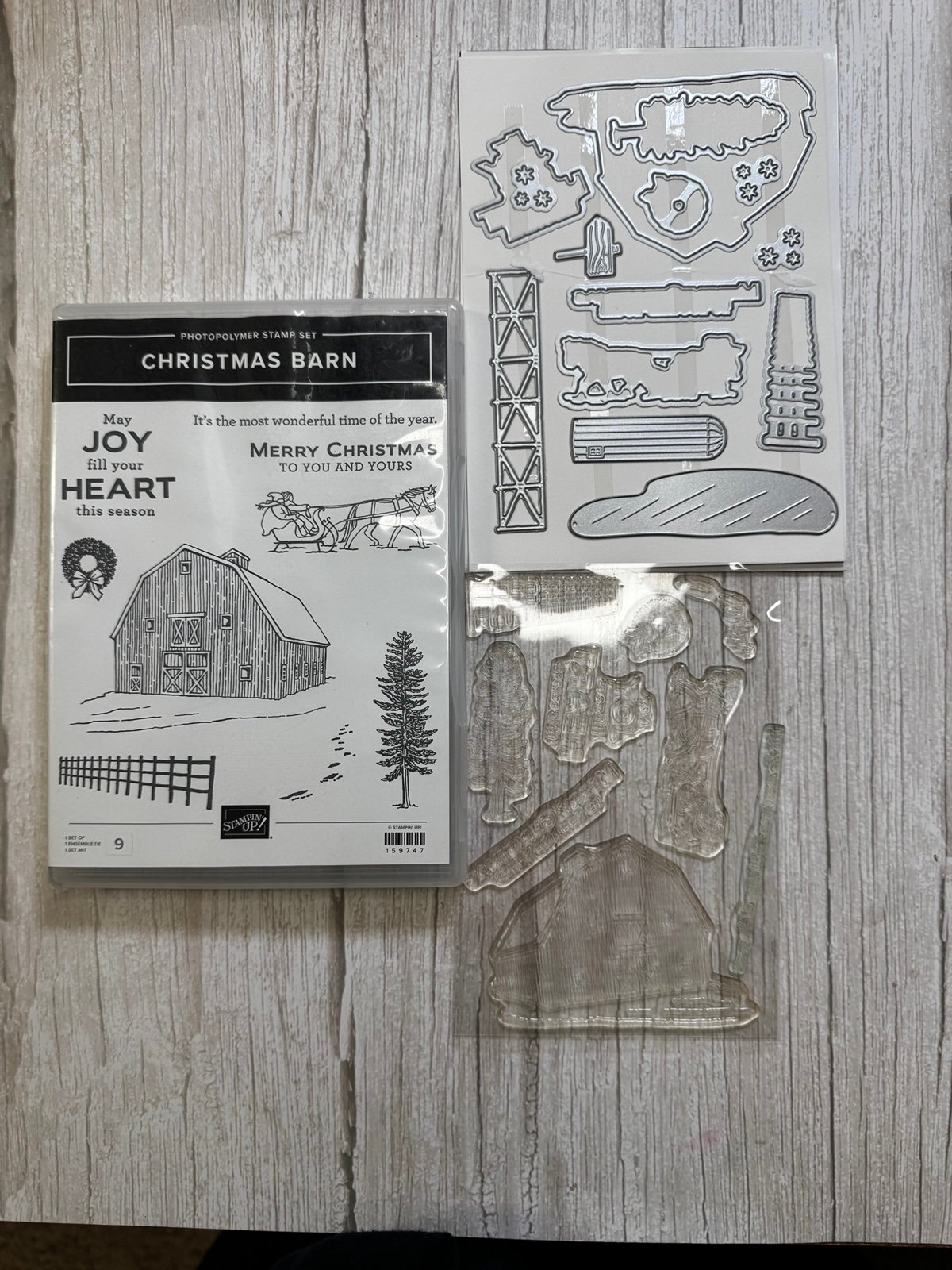 Christmas Barn Stampin’ Up! Bundle
