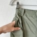 Aritzia TNA Granite Cotton Short in Gunmetal Green Size 0