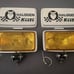 JDM Koito Halogen Vintage Glass Foglight Set Pair Yellow ae86 aw11 ae92 kp61