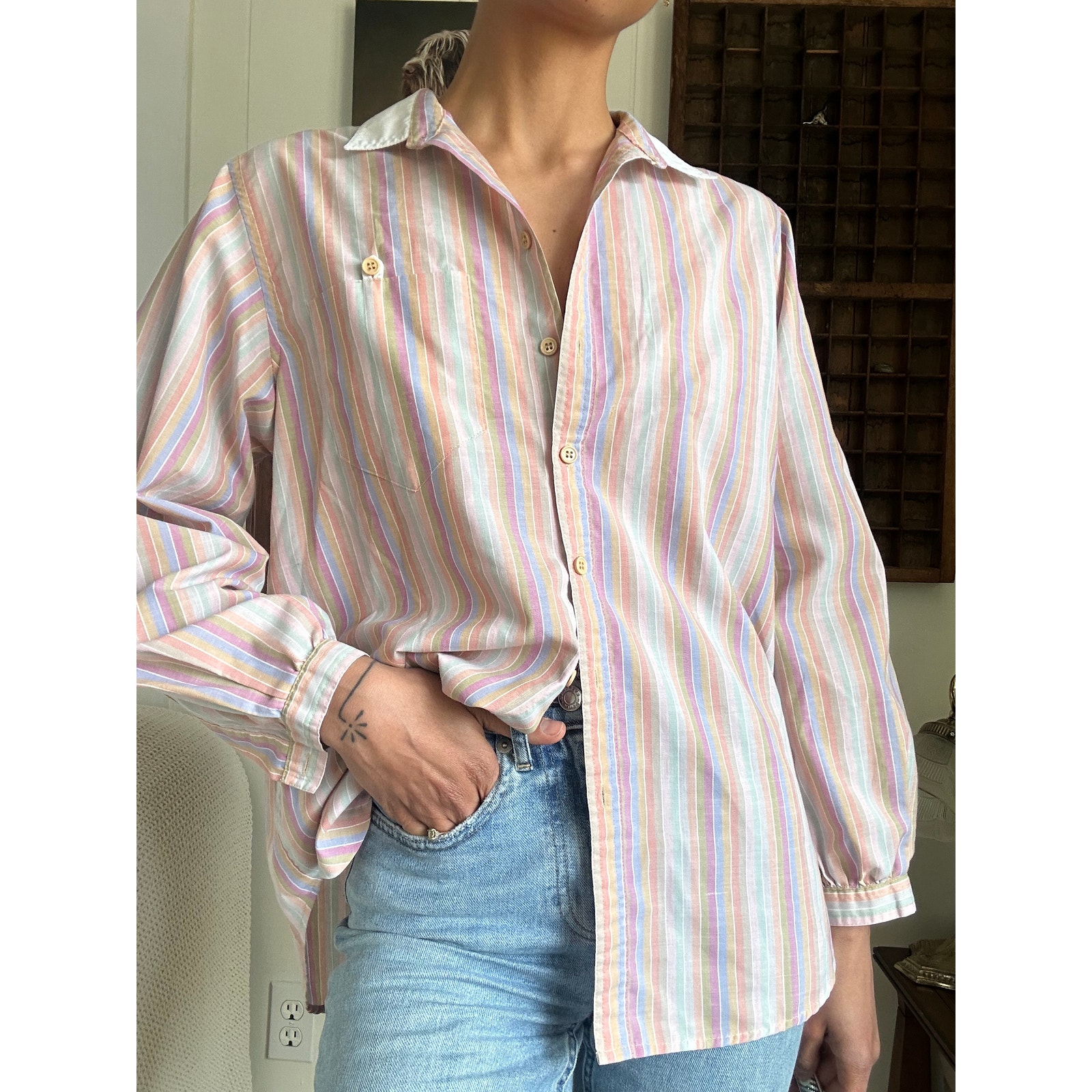 Vintage Button Up