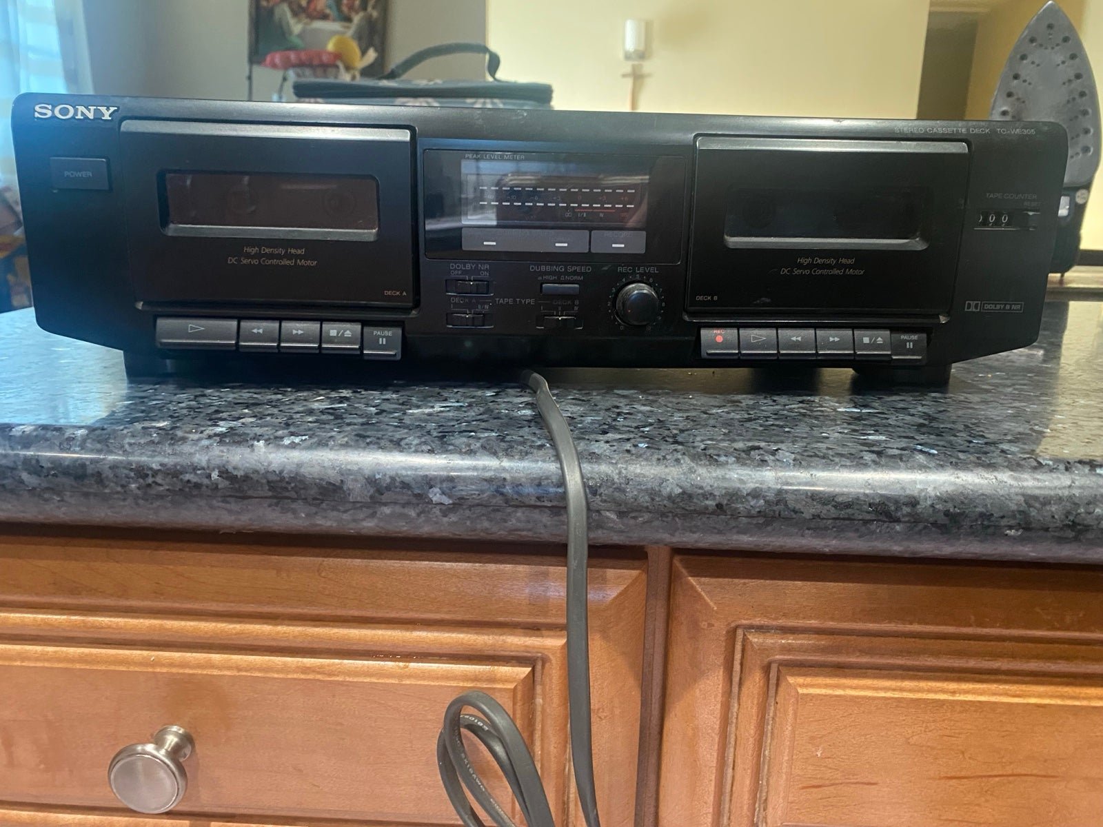 Sony Dual Cassette Deck Model# TCWE305