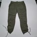 Indygena Women's Large Pants Adjustable Hem Outdoor Travel Army Green