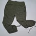 Indygena Women's Large Pants Adjustable Hem Outdoor Travel Army Green