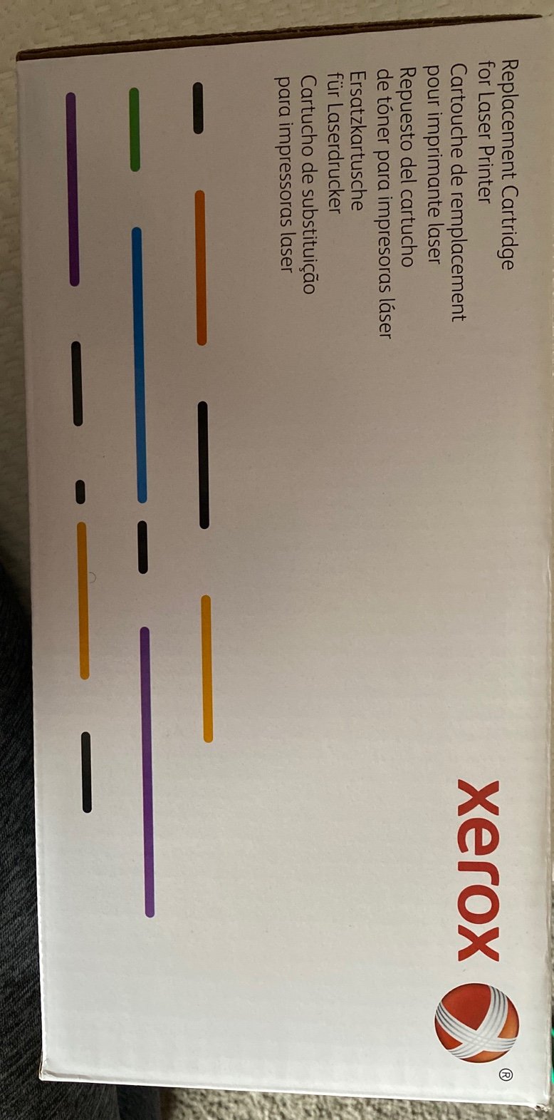Xerox replacement cartridge for laser printer