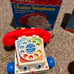 Lot 3 Fisher Price VINTAGE Toys Little Snoopy Chatter Telephone Pull along Plane