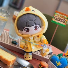 20cm Doll Clothes - Raincoat Umbrella Outfit