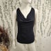 NWOT Generation Love Black Cowl Neck Tank Top - Size S