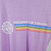 VTG 70s Velva Sheen University Of Virginia Shirt Adult Small Striped Made USA