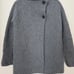 Fisherman Out Of Ireland Gray Knit Wool Cashmere SweaterCoat - Size Small