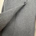 Fisherman Out Of Ireland Gray Knit Wool Cashmere SweaterCoat - Size Small