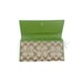 Coach Signature Khaki Kelly Green Trifold Wallet NWT F41525