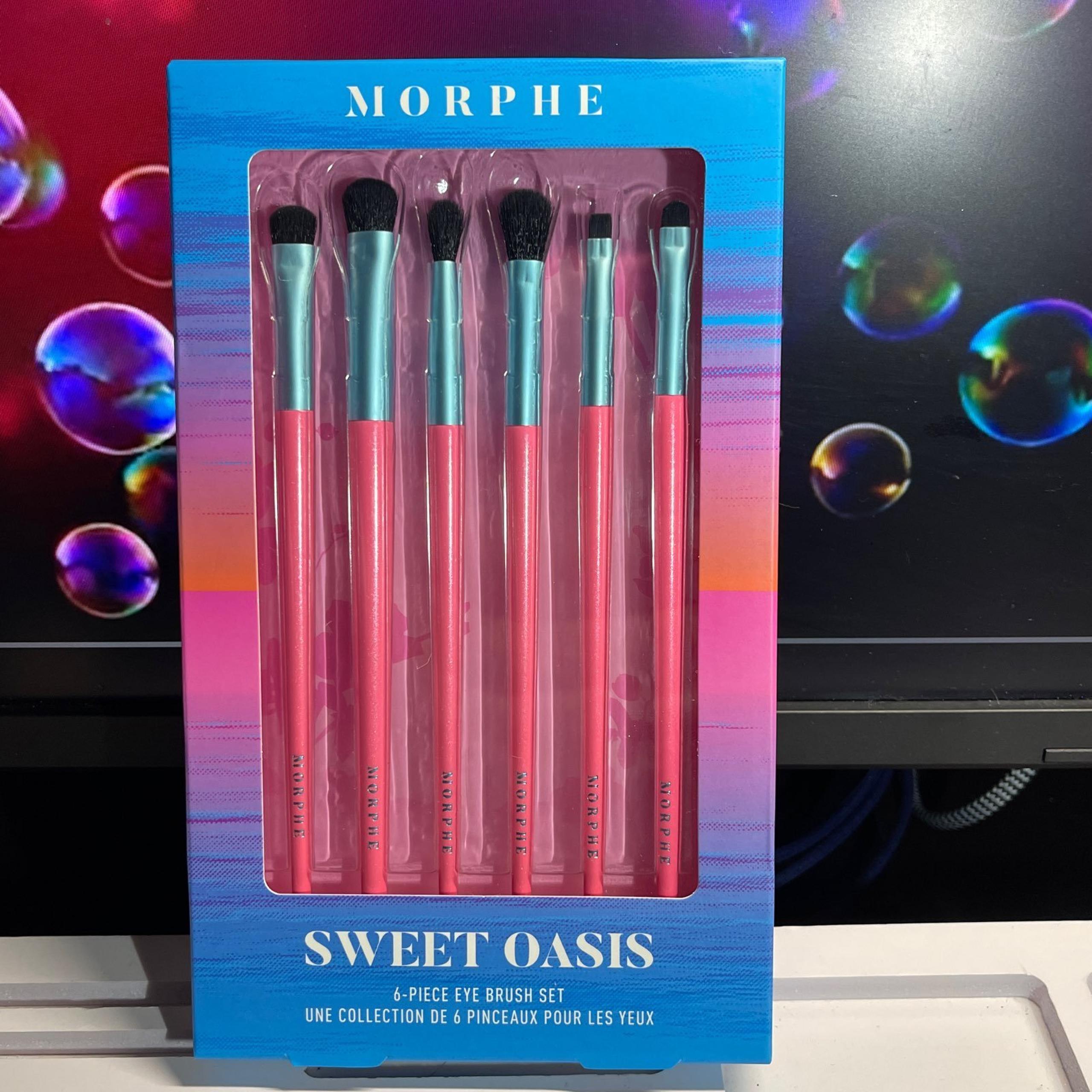 Morphe Cosmetics ~ Sweet Oasis 6PC Eye Makeup Brushes ~ BNIB