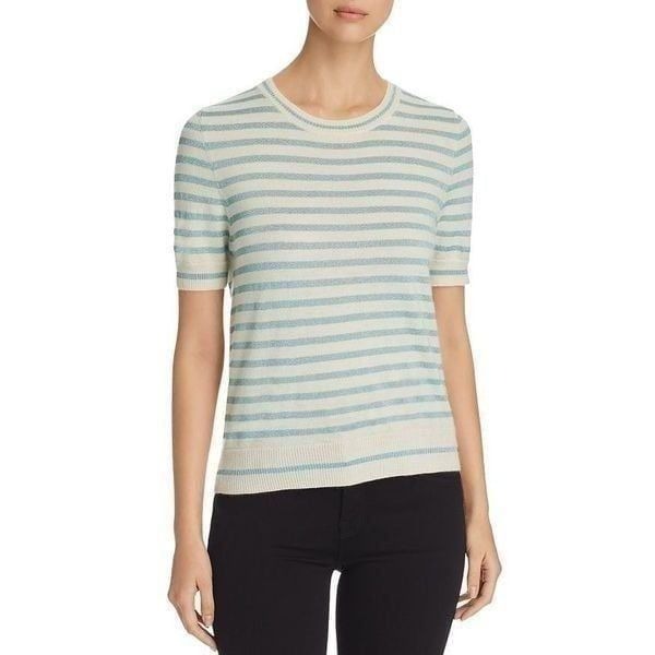 New majestic filatures stripes sweater S