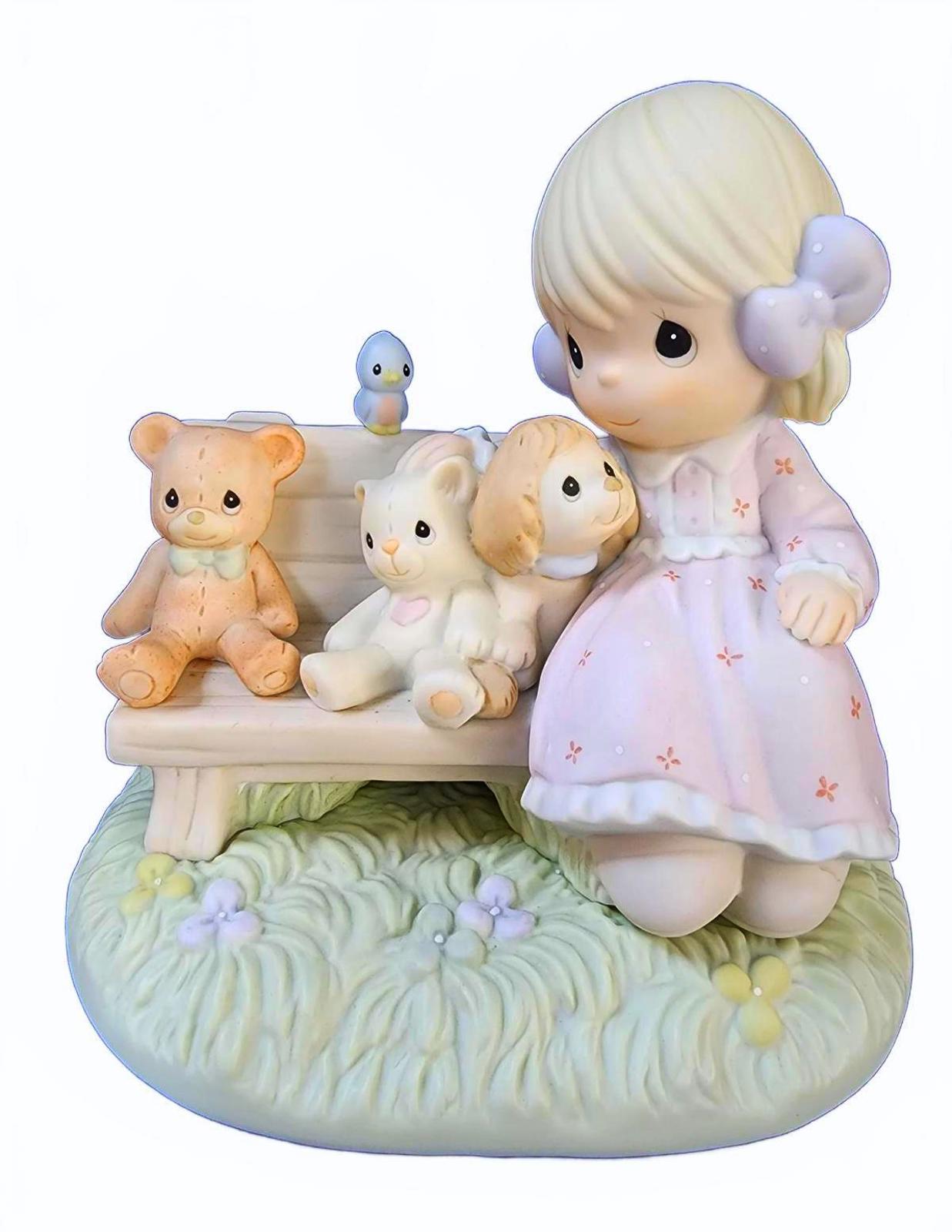 Precious Moments 'There's Always Room For A New Friend' Figurine