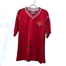 Augusta Sportswear Copa Coca-Cola Red Sports Short Sleeve Shirt Size Adult XL