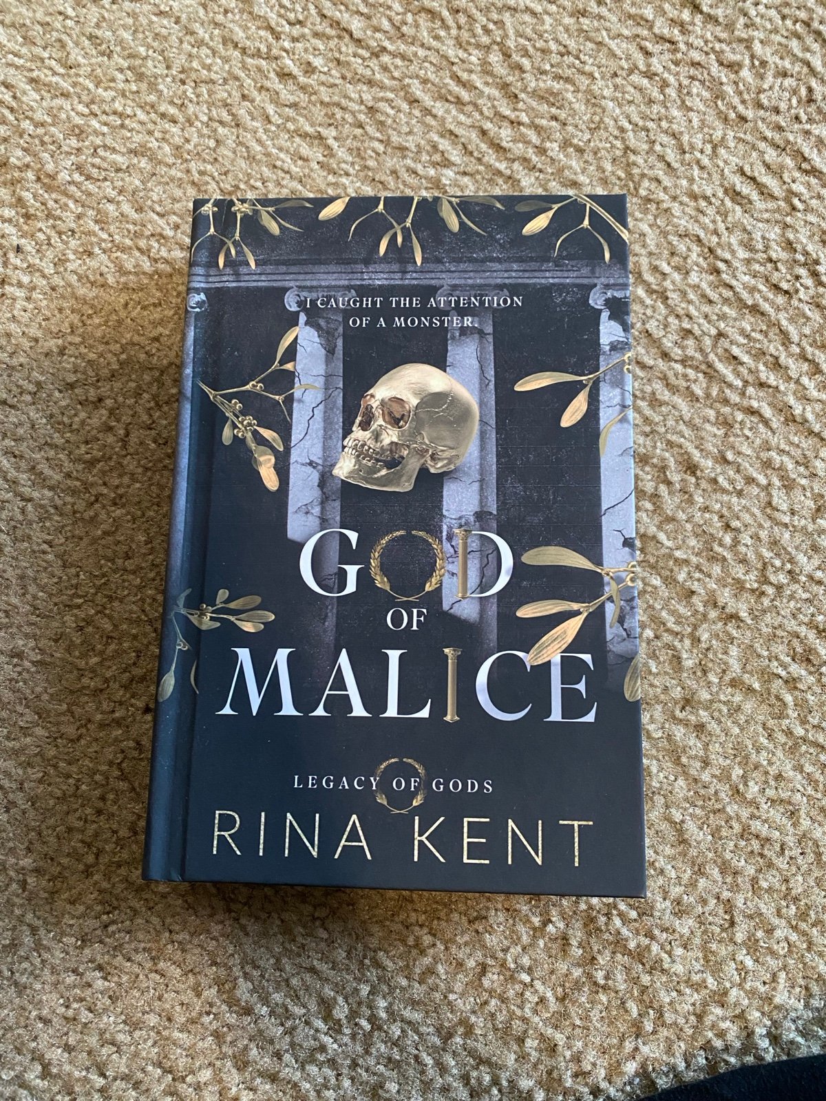 Legacy of Gods by Rina Kent Books 1-4 OOP Discreet Hardcovers