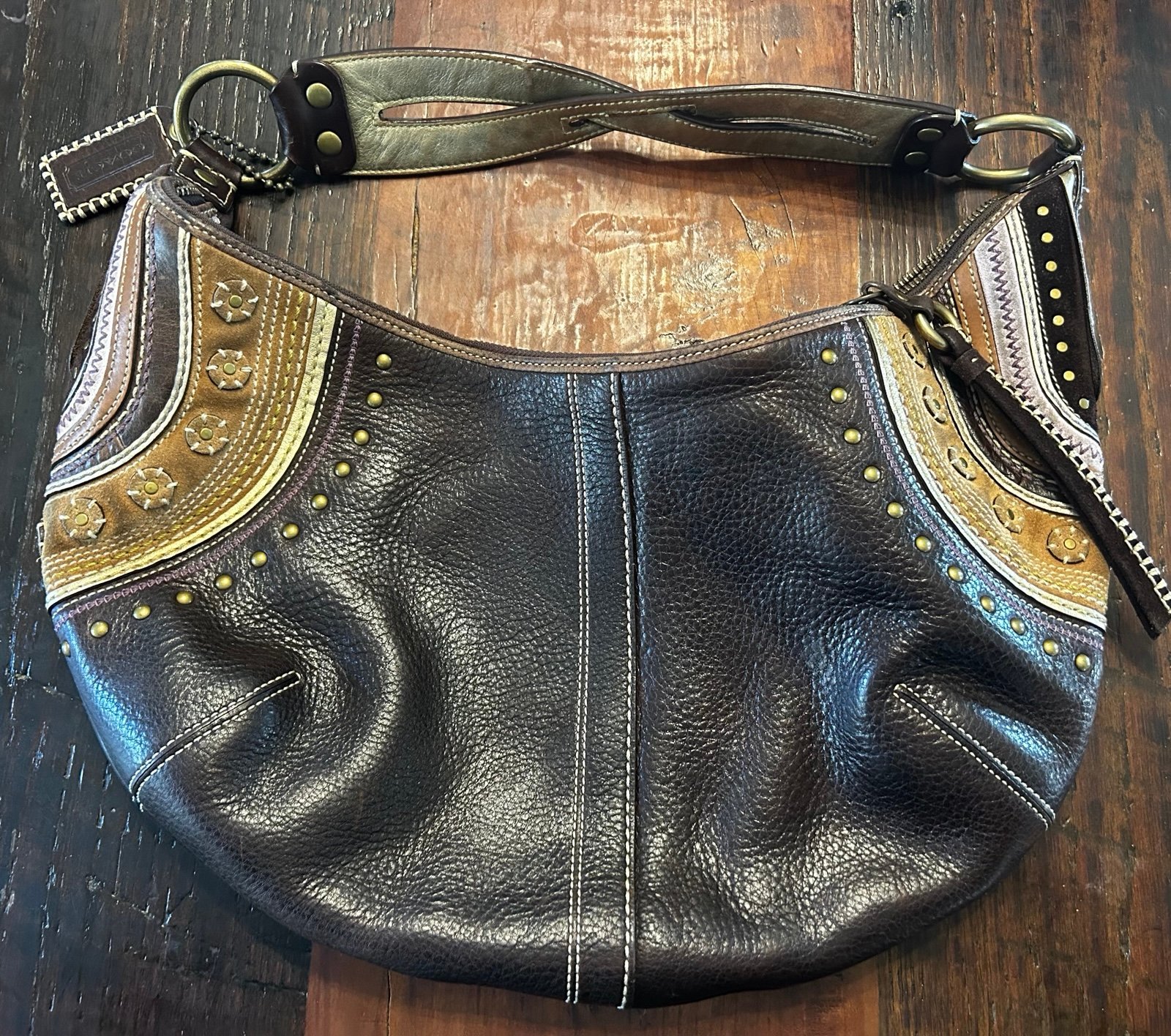 Authentic Coach Vintage Y2K Soho Hobo Leather Shoulder Bag 10478 Purse