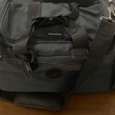Vintage Samsonite Ultralite 1989 Soft Shell Black Duffle Bag