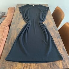 Madewell Ribbed Shoulder Tee Dress