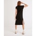 Madewell Ribbed Shoulder Tee Dress