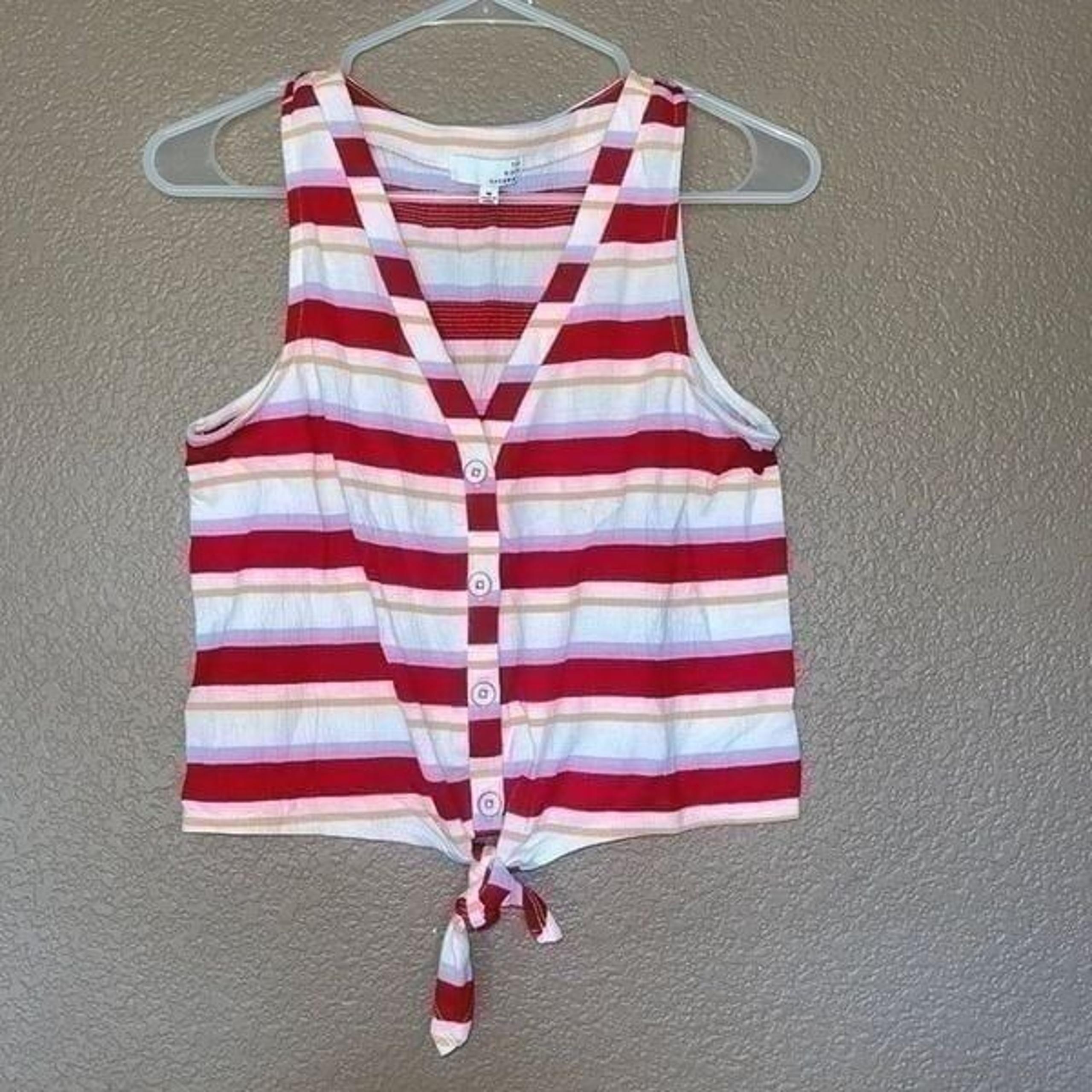 Ten sixty Sherman stripped crop top size M