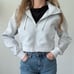 Lululemon Rogue Renegade Hoodie – Alpine White (Light Blue/Gray) – Size 4