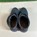TOMS Suede Desert Wedge Booties Ankle Boots Lace Up Blue Preppy Womens 6.5