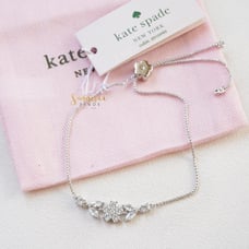 Kate Spade Gleaming Gardenia Flower Slider Bracelet