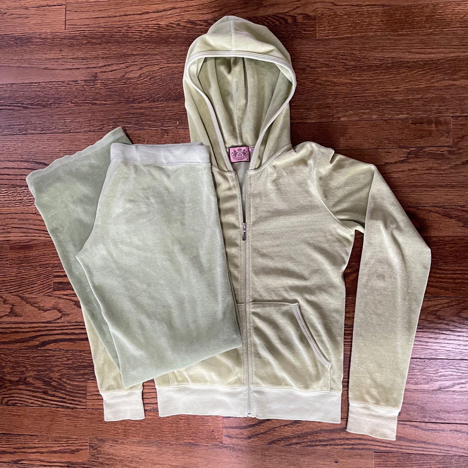 Light Green Juicy Couture Vintage Tracksuit S/M