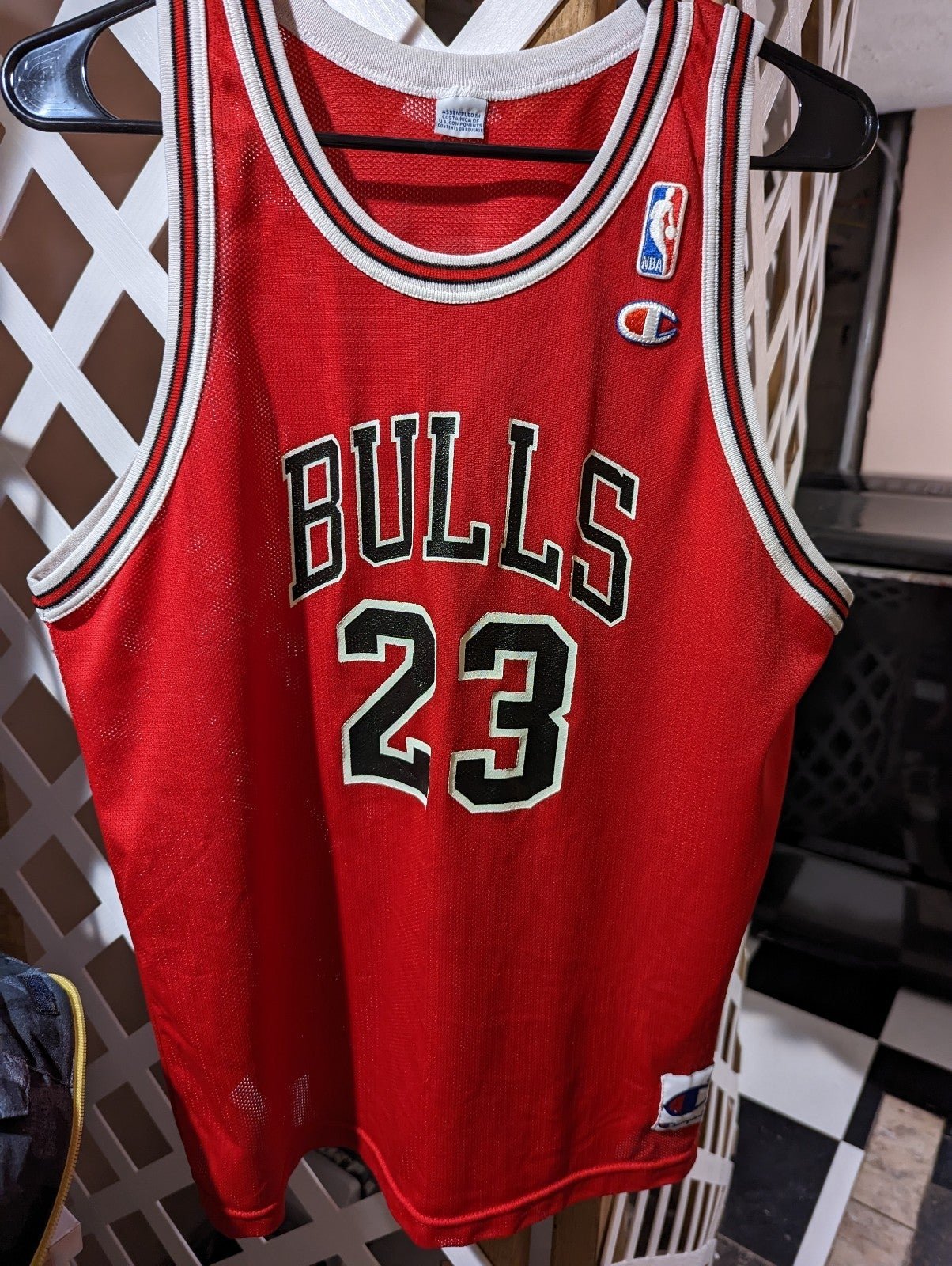 Vintage bulls Jordan jersey
