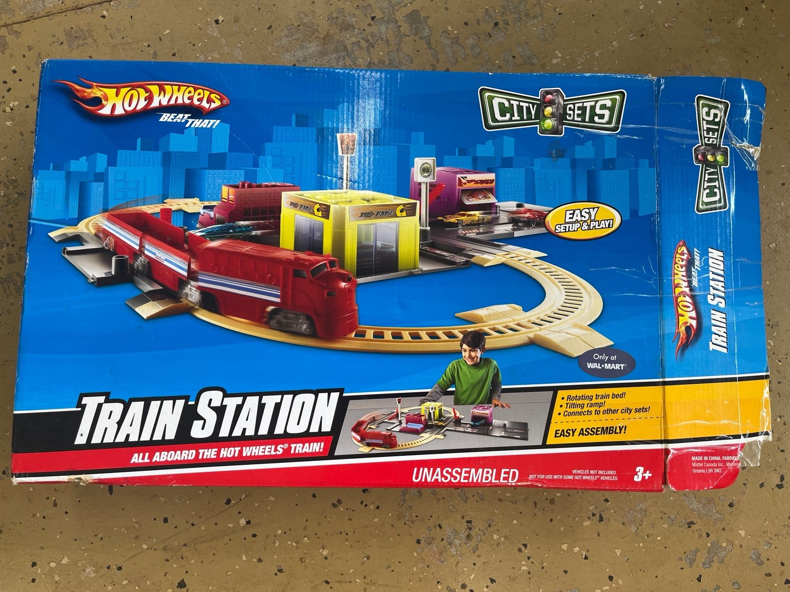 Hot Wheels city sets