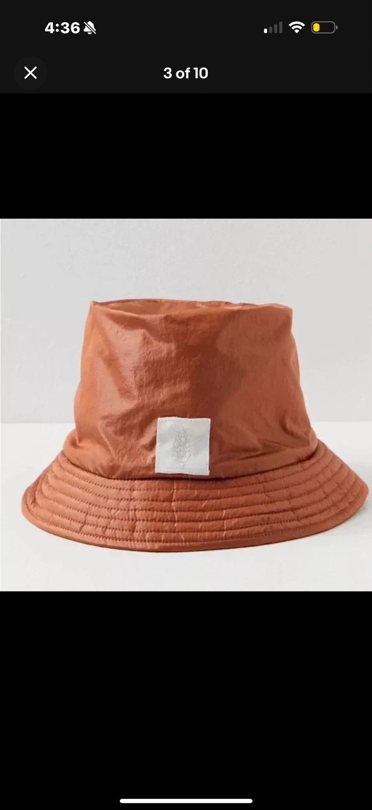 NWTO Free People FP Movement Women's Bucket List Reversible Sherpa Bucket Hat