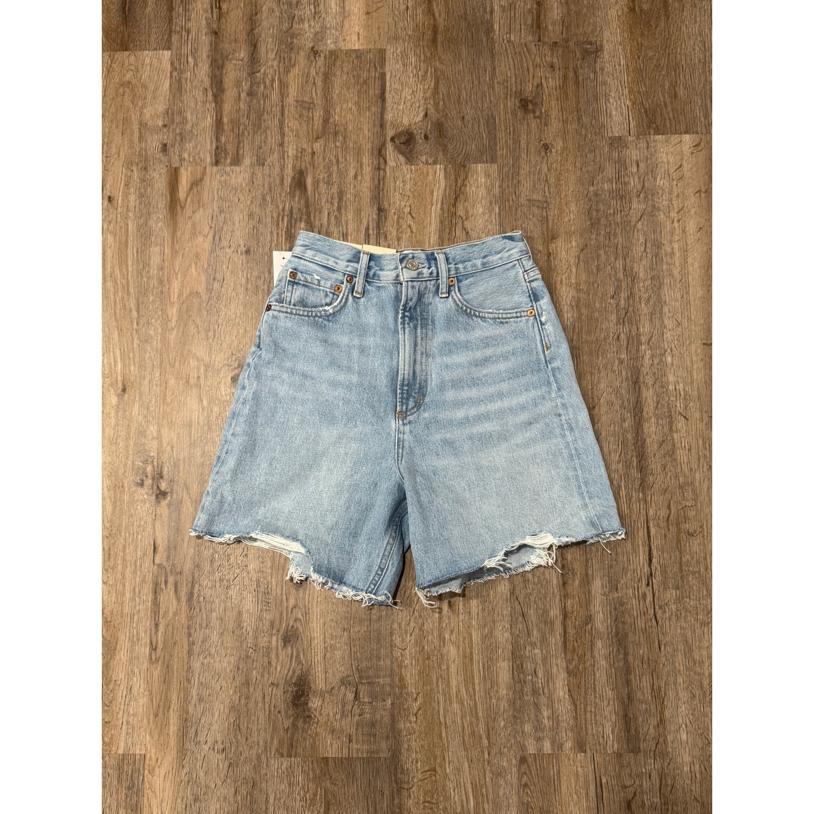 Agolde Women’s Stella High Rise Baggy Short Size 23