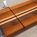 Gorgeous Handmade Walnut,Cherry, Maple and Padauk Cheese Slicing Board!