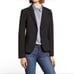 J. Crew Womens Size XS Schoolboy Blazer Black Notch Lapel Two Button