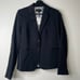 J. Crew Womens Size XS Schoolboy Blazer Black Notch Lapel Two Button